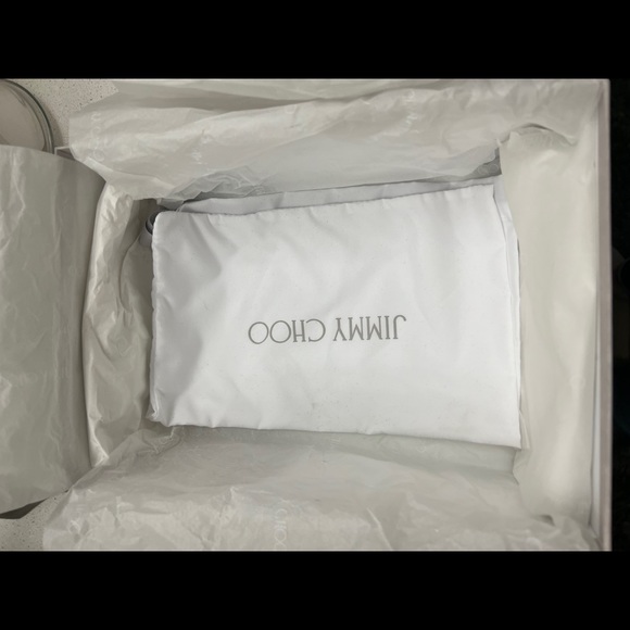 Jimmy Choo Rudy Suede Patent Navy Pumps 100mm - Picture 4 of 13